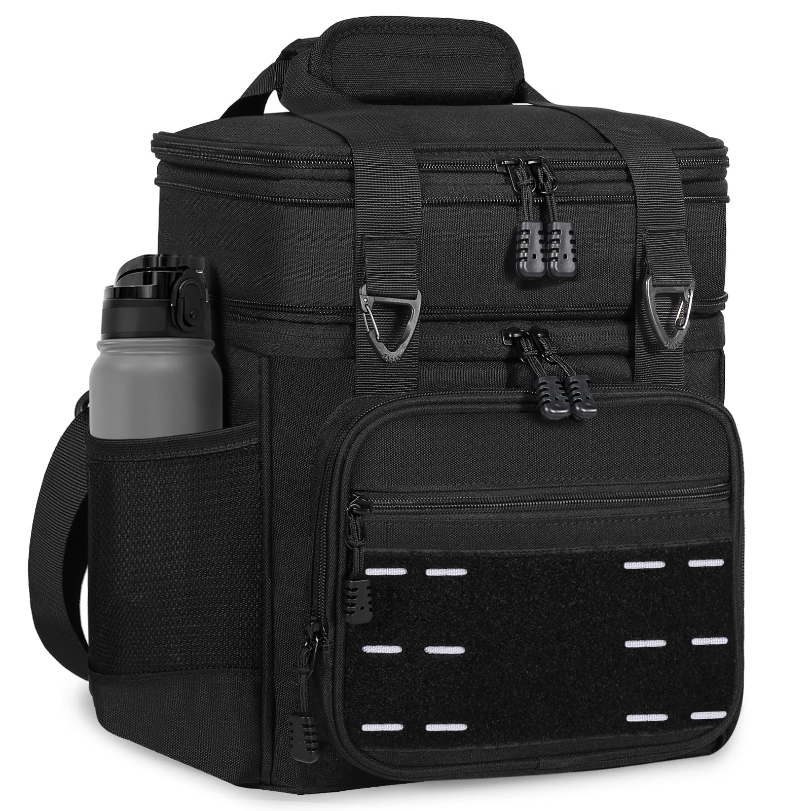 TENKIST front view of lunch box showing durable exterior and easy access