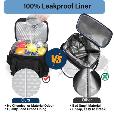TENKIST worn over shoulder with adjustable strap for comfortable carrying