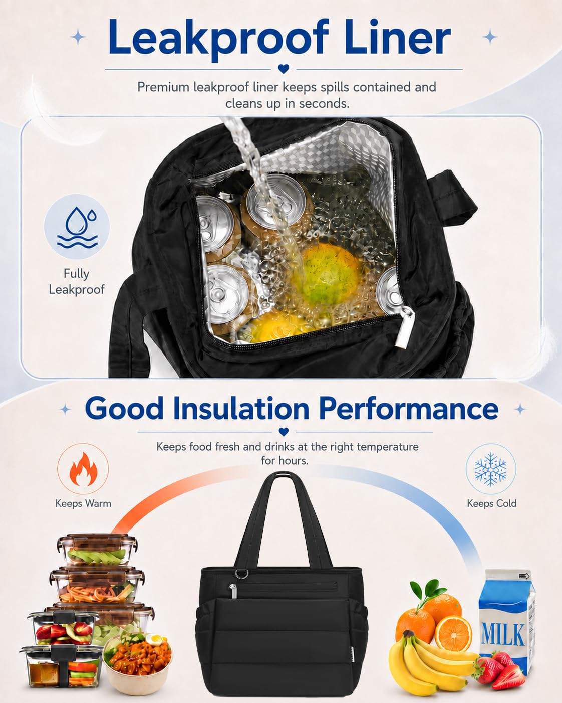 TENKIST shoulder strap and padded handles demonstrating comfortable carrying options