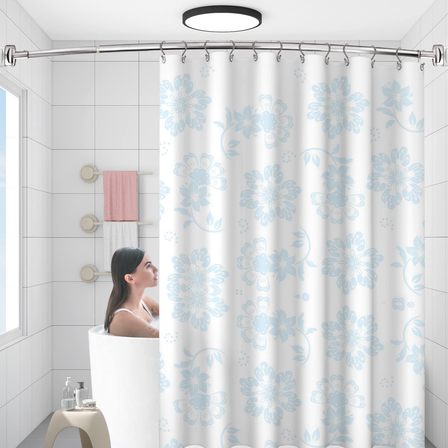 TENOVEL brushed nickel finish resisting water spots and wear