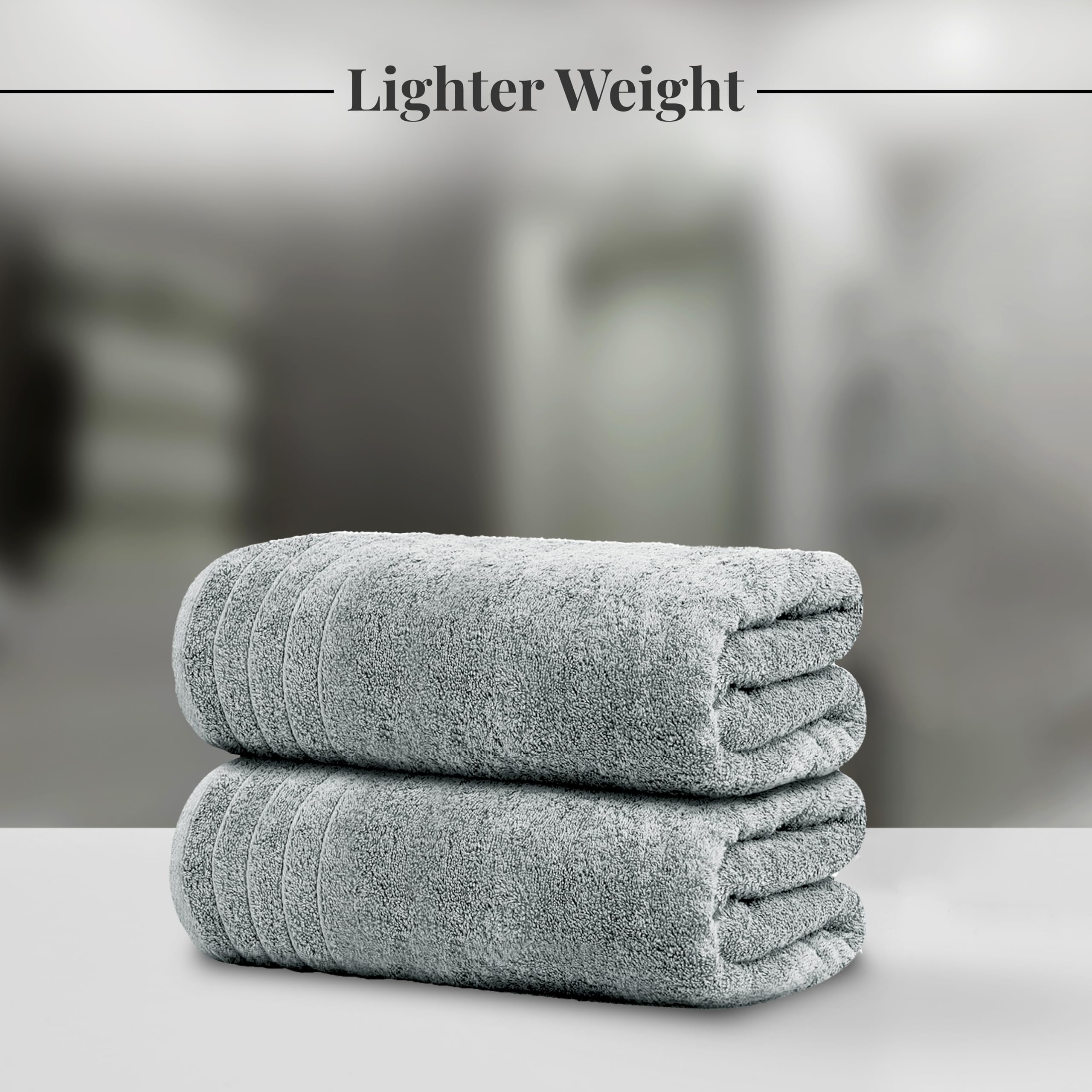 Tens Towels close-up of superfine cotton weave highlighting soft texture