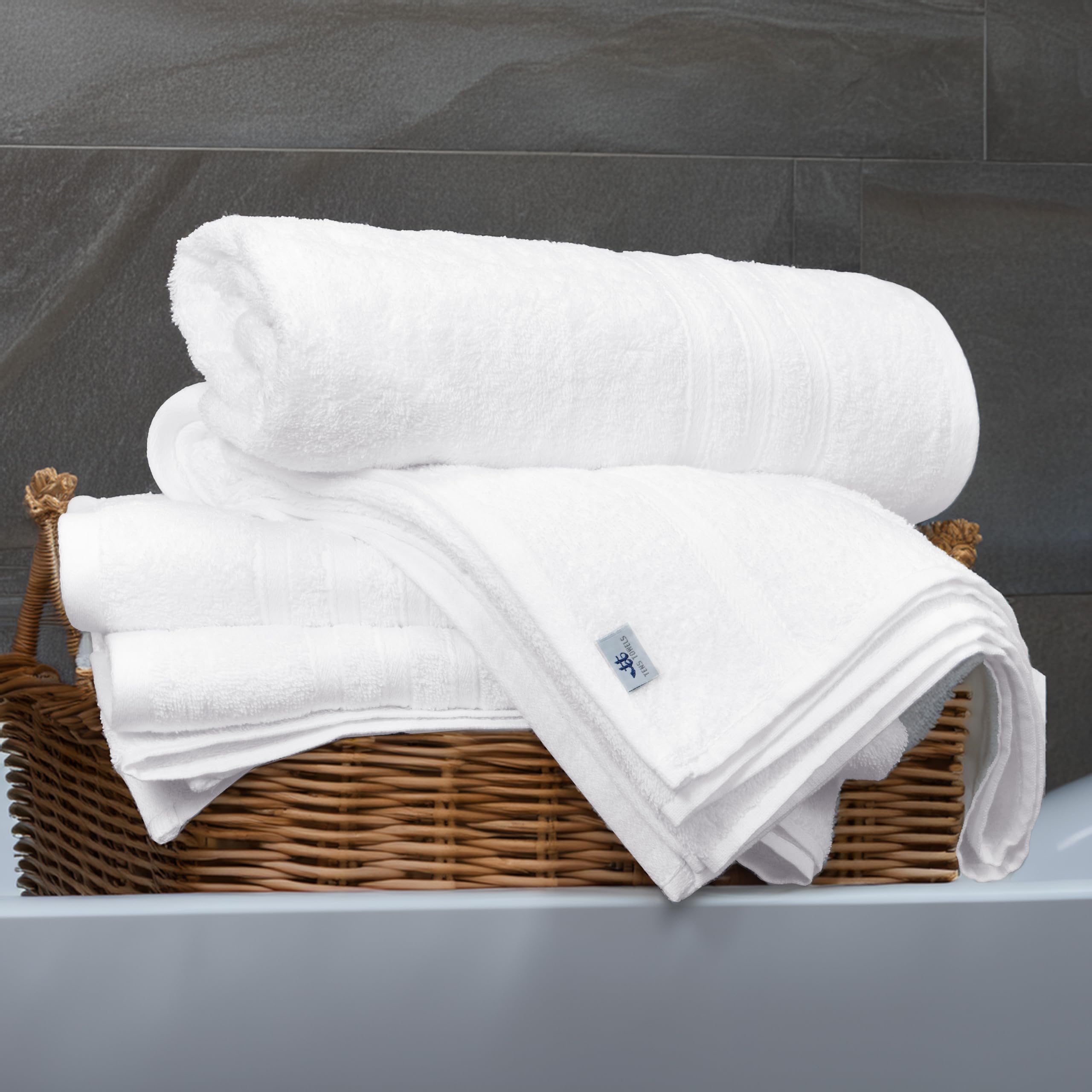 Tens Towels close-up of terry loops showing soft texture and absorbency