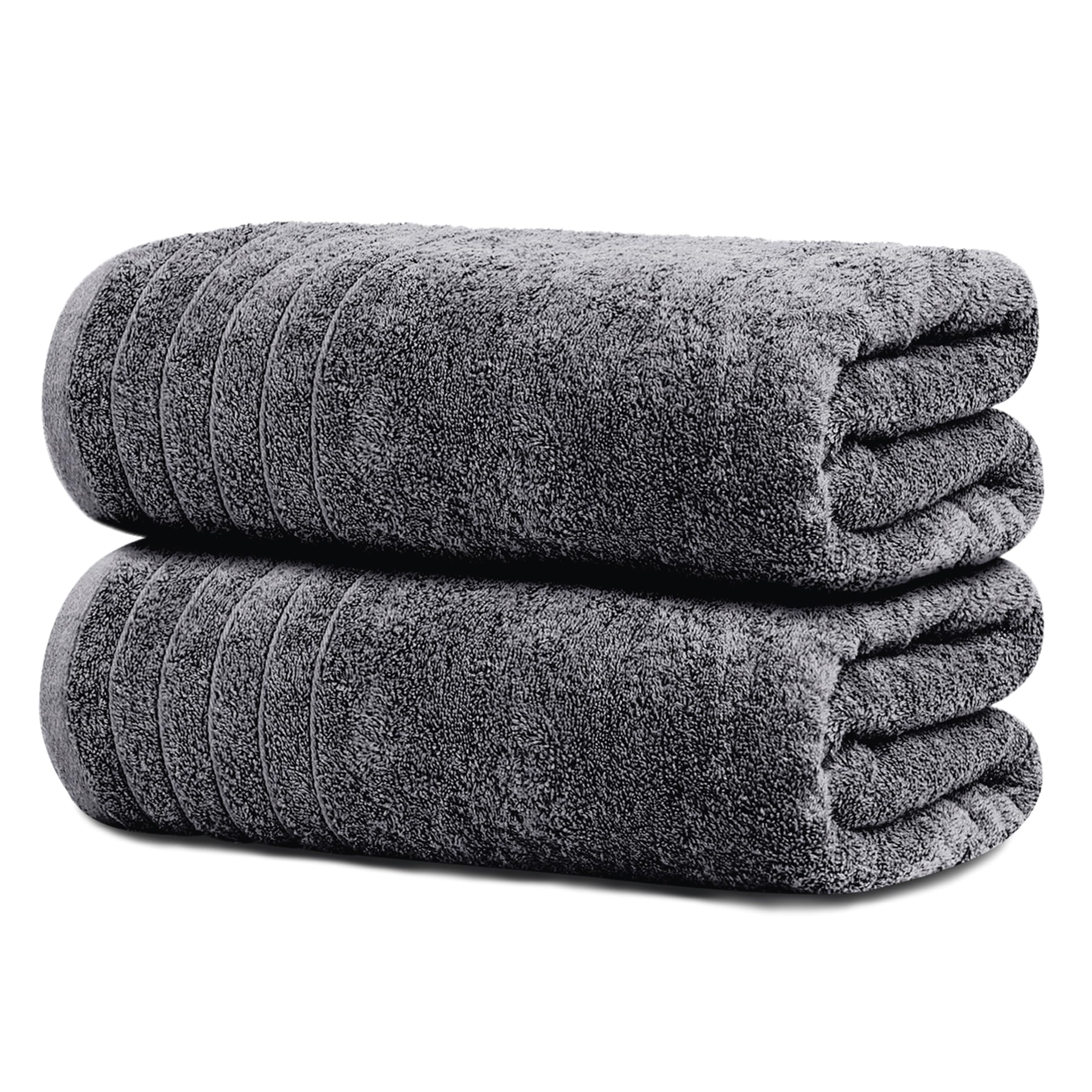 Tens Towels front view of dark grey two-pack showing compact packaging and value