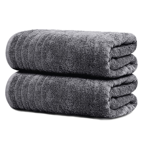 Tens Towels front view of dark grey two-pack showing compact packaging and value