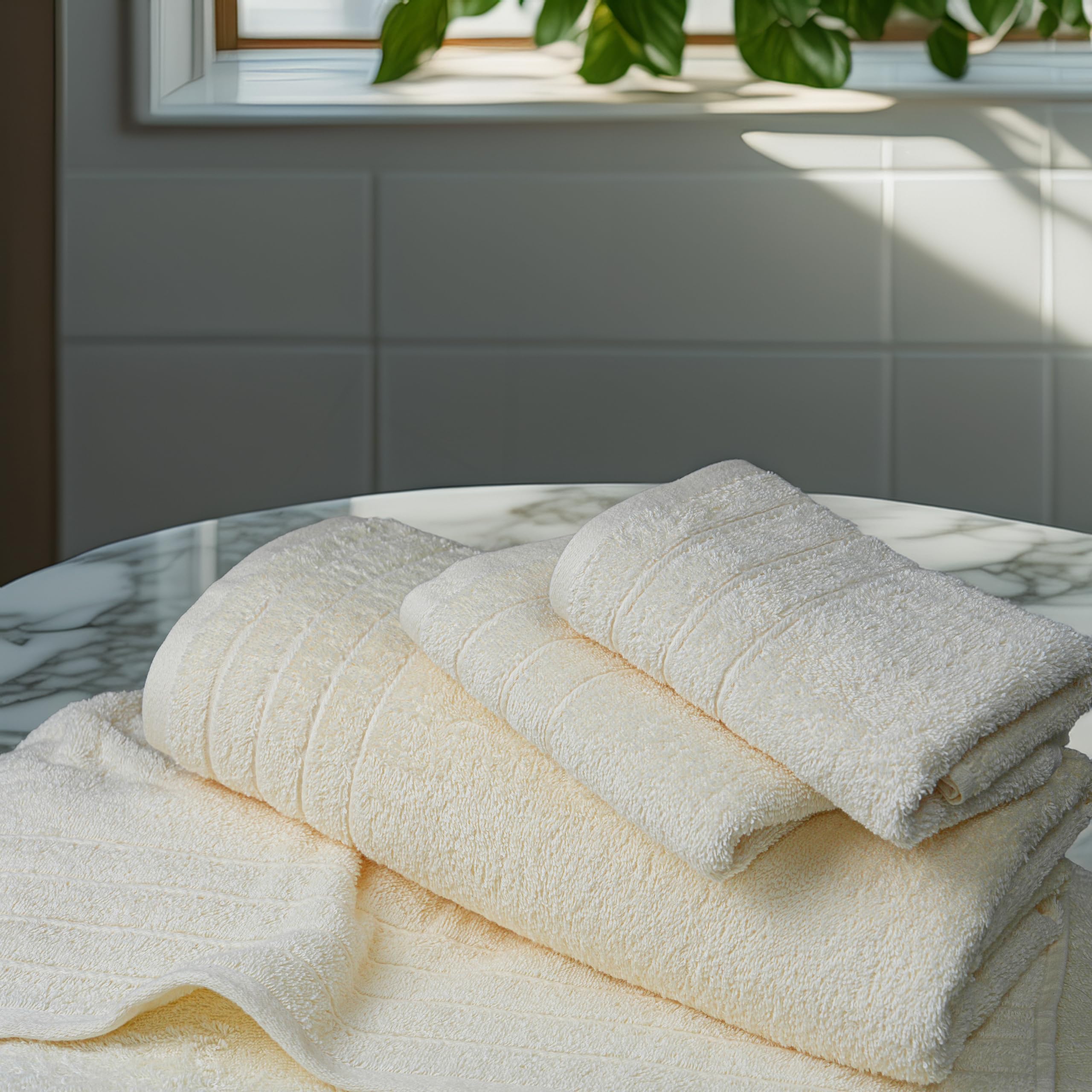 Tens Towels hand towel detail demonstrating lightweight absorbency
