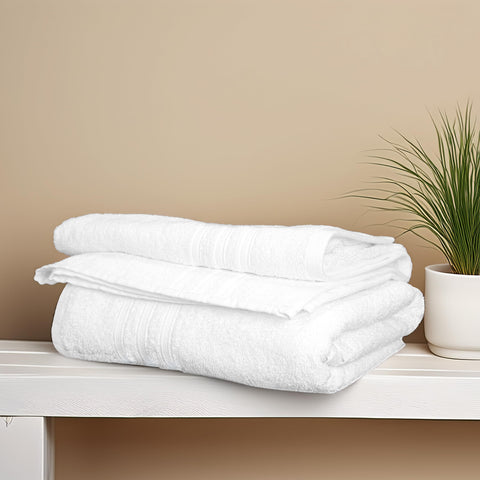Tens Towels being used to dry hair demonstrating practical everyday use