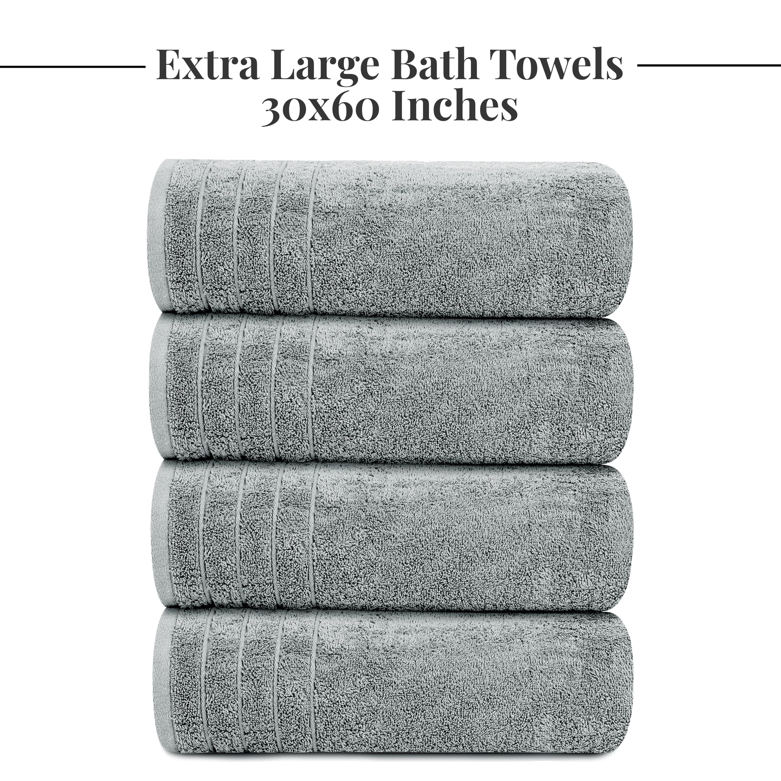 Tens Towels wrapped around person demonstrating full coverage and comfort