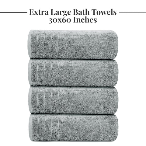 Tens Towels wrapped around person demonstrating full coverage and comfort