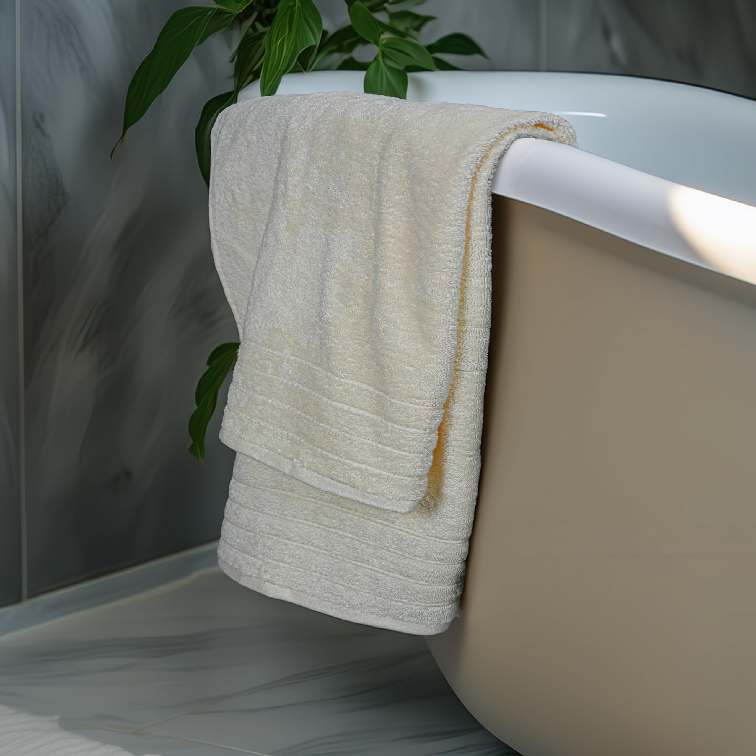 Tens Towels wrapped around person showing full coverage and comfort benefit