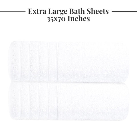 Tens Towels wrapped around person showing full coverage and comfort