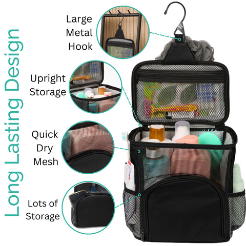 TERRA HOME packed with full-size bottles to show practical capacity