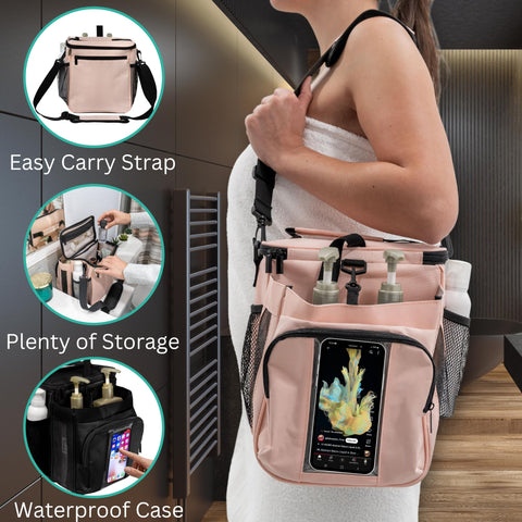 TERRA HOME shoulder strap and handle for comfortable carrying and travel