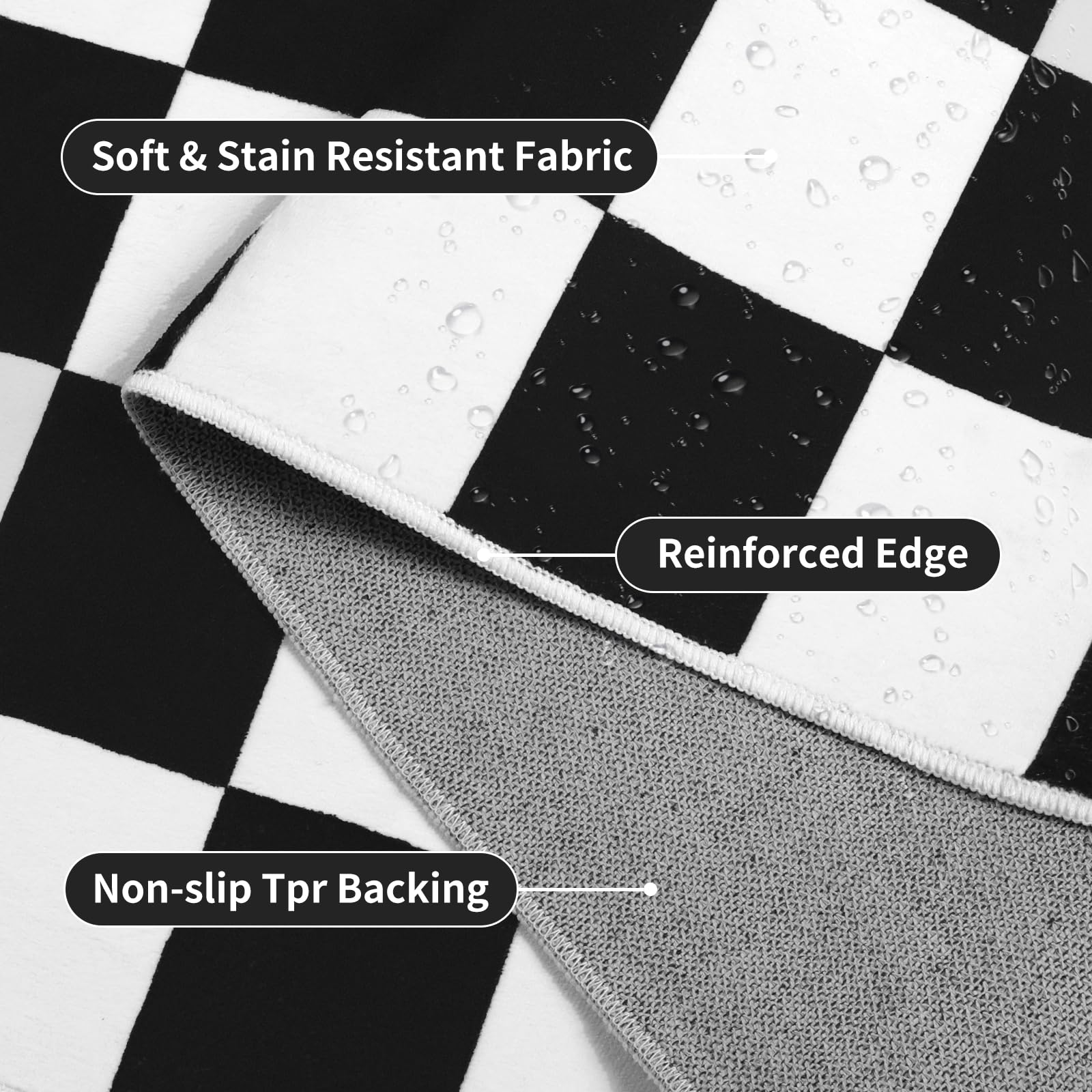 Terrug 5x7 rug beside furniture showing correct scale and placement help