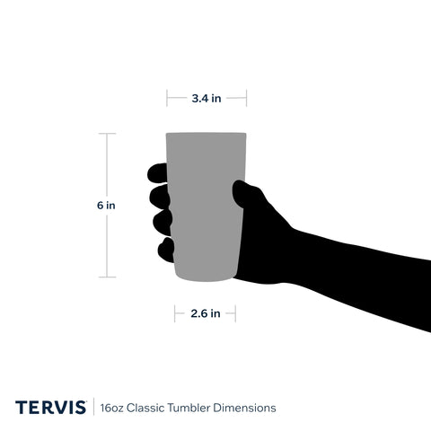 Tervis tumbler in hand with hot coffee showing comfortable grip and warmth retention