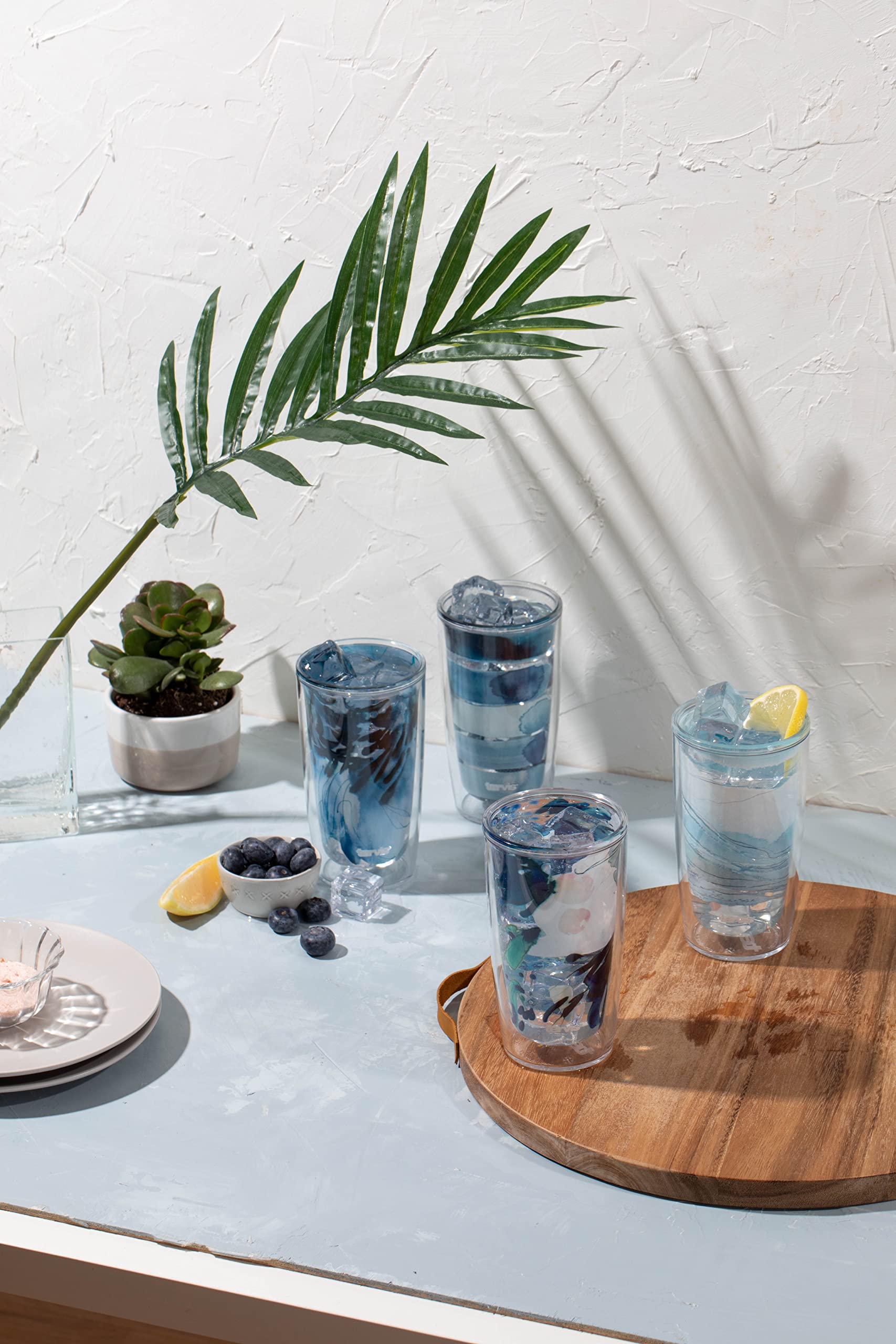 Tervis close-up of Tritan texture showing durability and clear, odor-resistant material