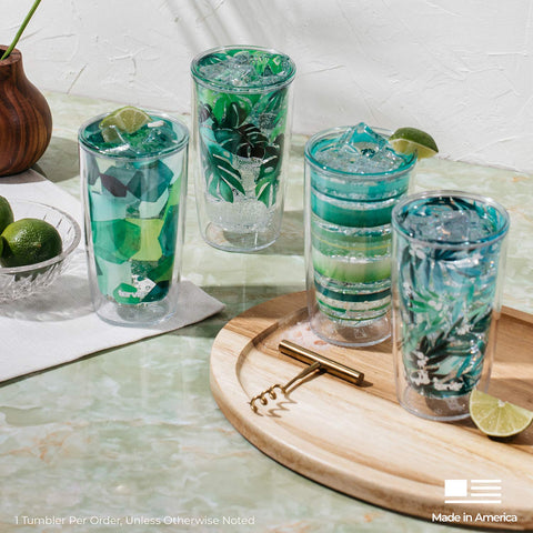 Tervis tumbler on picnic blanket illustrating outdoor-ready convenience and style