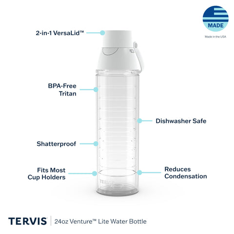 Tervis Sakura lid close-up showing safety lock and one-handed use