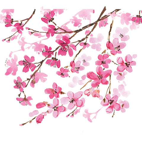 Tervis Sakura side profile with comfort handle for easy carrying