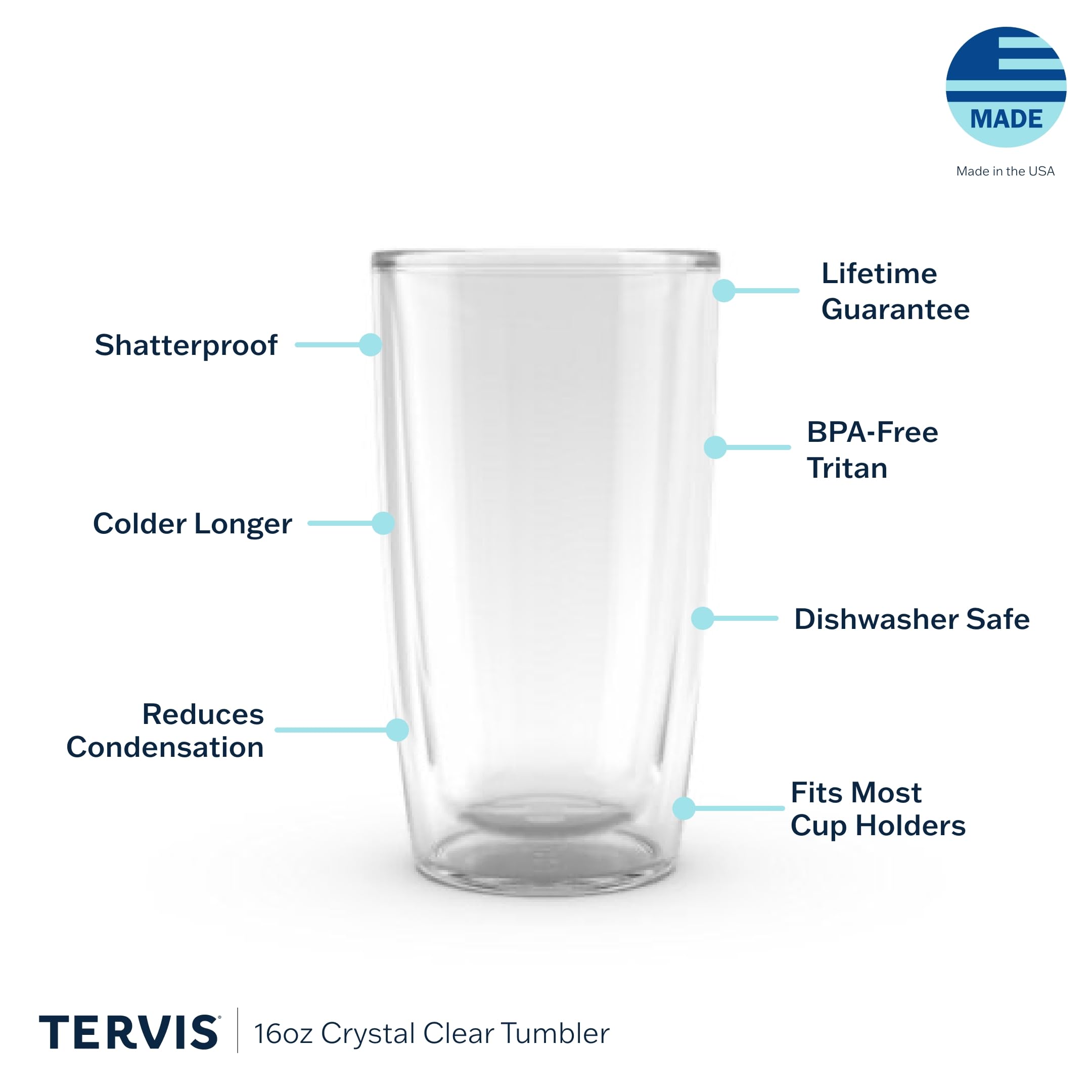 Tervis texture shot of impact-resistant material showing durable everyday use