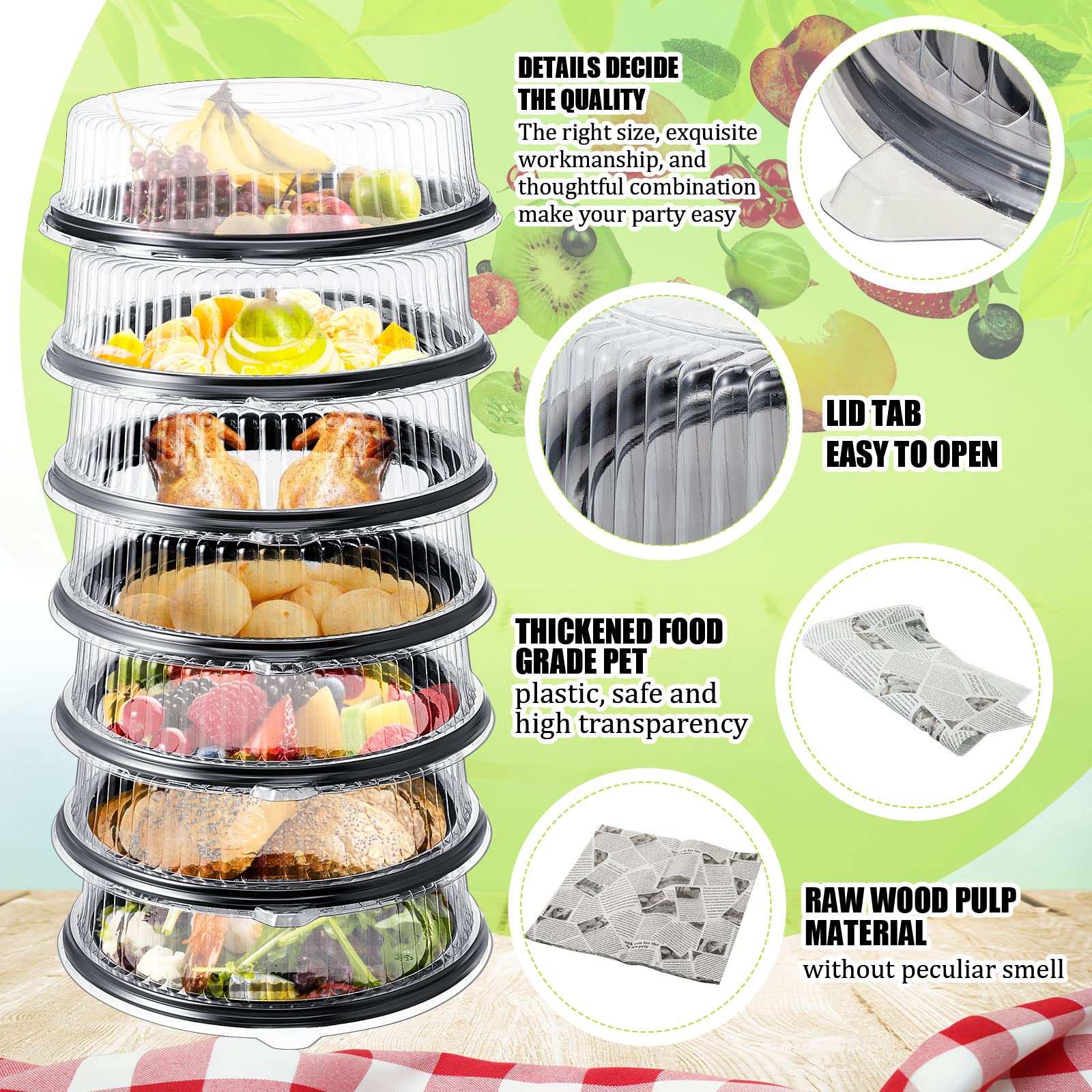 Tessco for you stacked trays demonstrating compact storage and transport ease