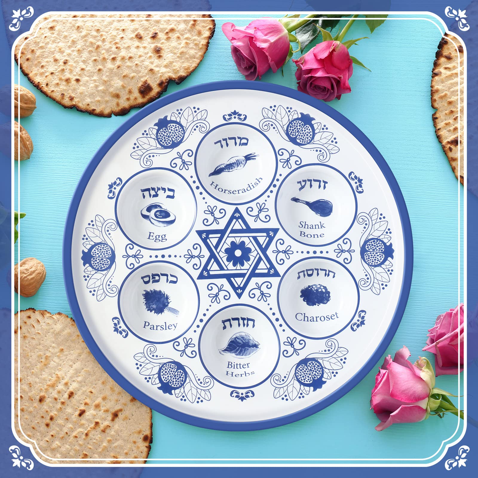Tessco for you detailed shot of one divided section showing Hebrew and English labels for clarity