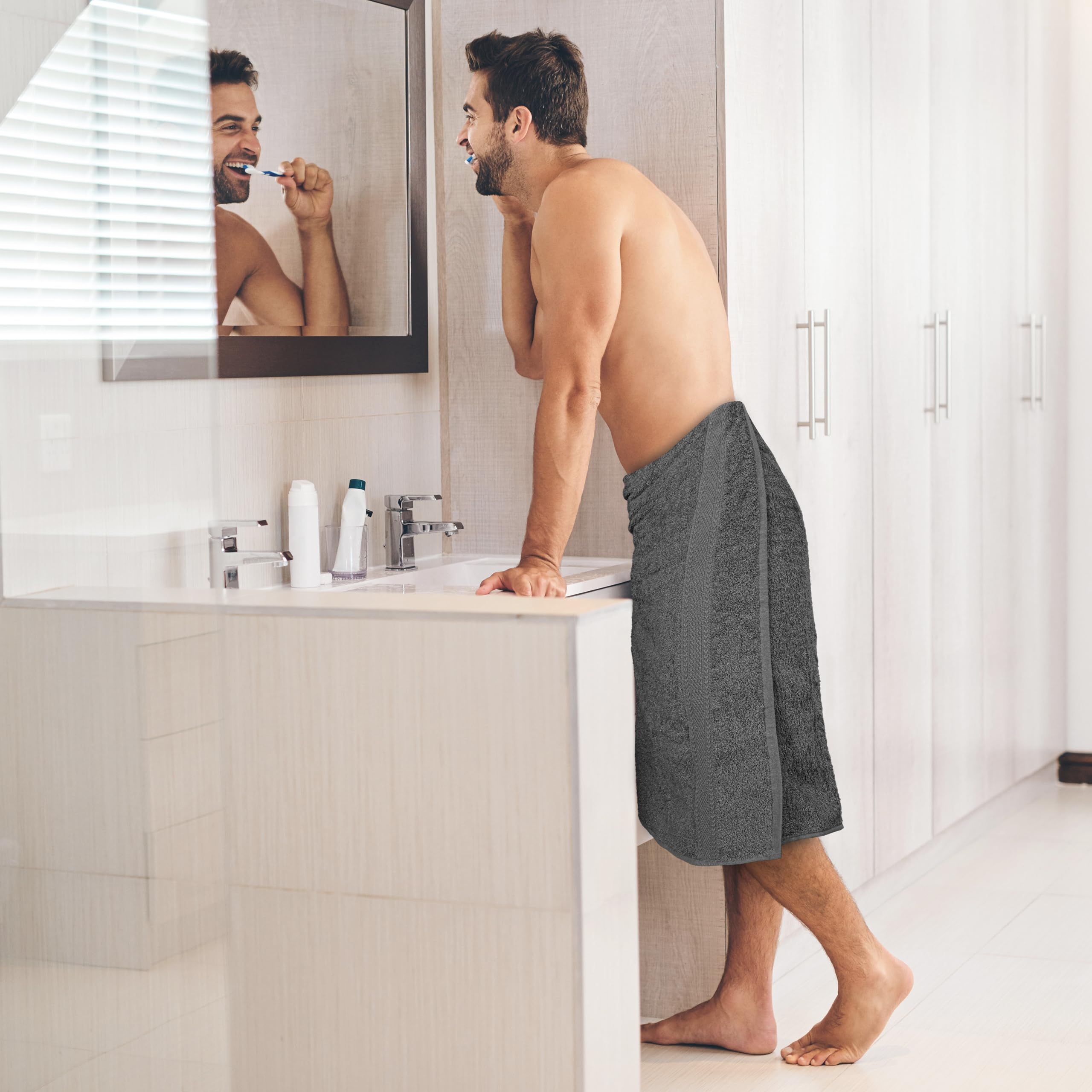 TEXCRAFT care label close-up advising wash instructions for long-lasting use