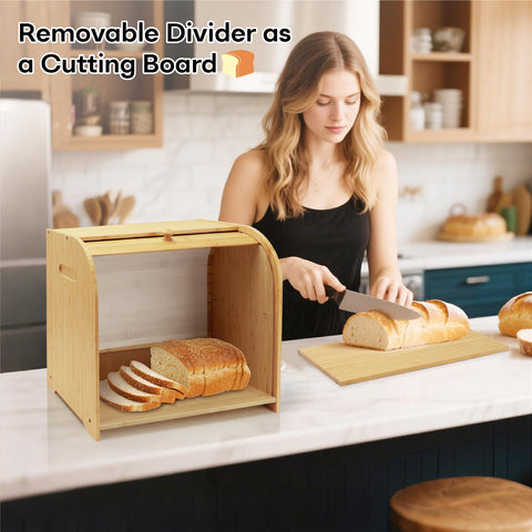 Thalomely in kitchen lifestyle setting showcasing style and tidy storage benefit