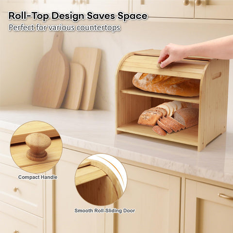 Thalomely shelf used as cutting board illustrating multiuse convenience