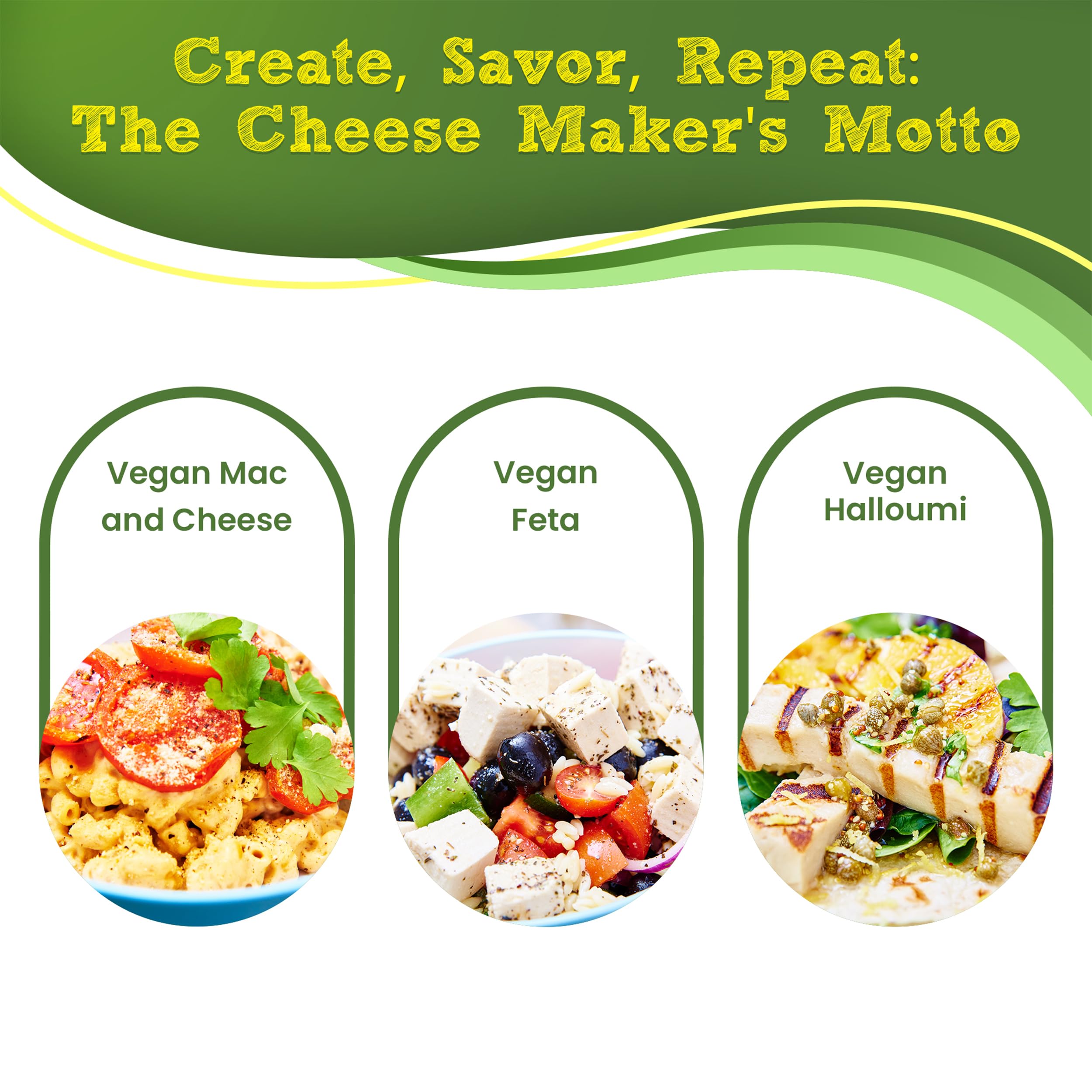 Sliced Parmesan-style vegan cheese from The Big Cheese Making Kit ready to serve