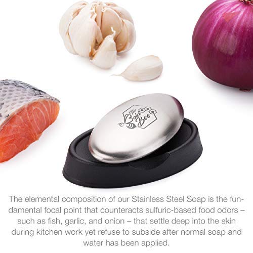 The Bold Bee lifestyle kitchen shot showing product use and streamlined prep benefit