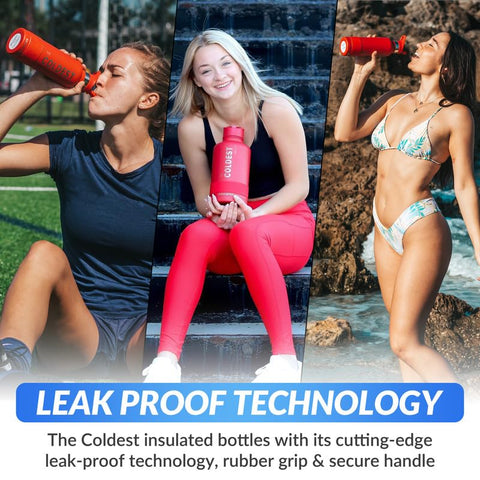 The Coldest Water bottle in hiking use delivering long-lasting cold hydration
