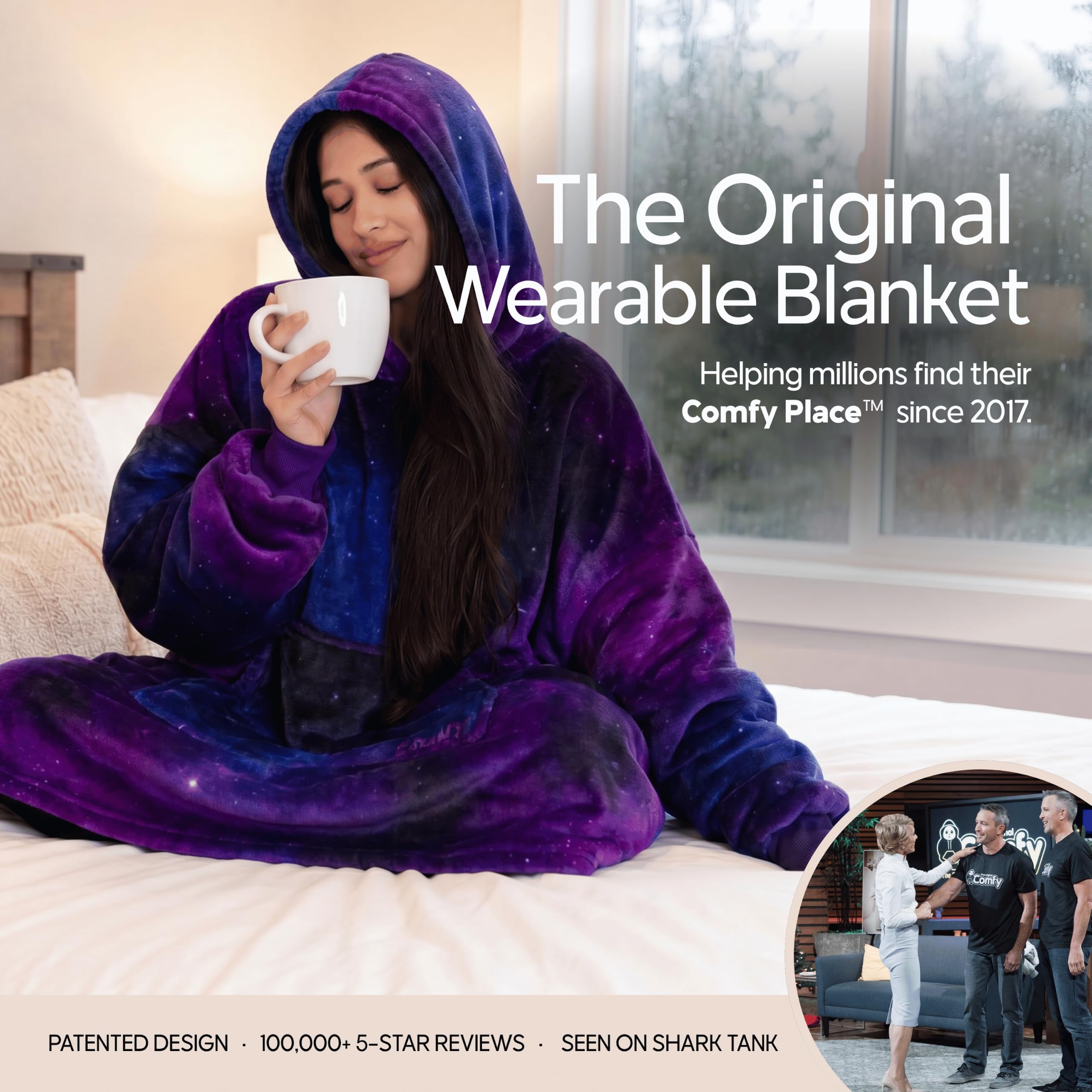 THE COMFY Dream microfiber close-up highlighting silky texture and breathable comfort