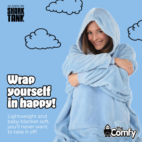 THE COMFY microfiber close-up showing smooth lightweight texture and breathable comfort