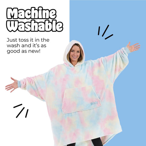 THE COMFY microfiber fabric texture, lightweight softness benefit