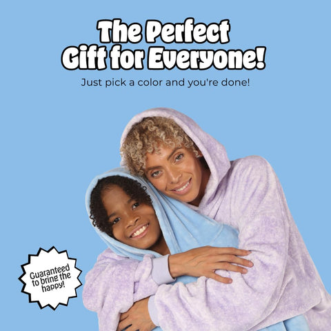 THE COMFY folded for storage showing easy care and gifting readiness