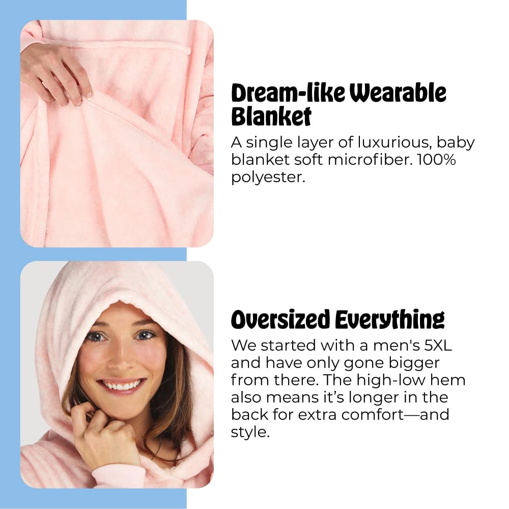 Person wearing THE COMFY Dream in living room for lounging and movement