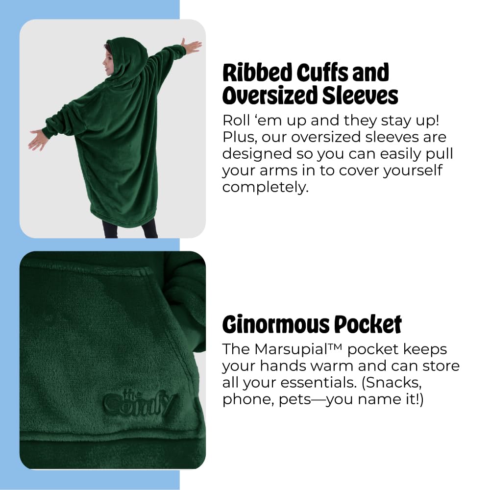THE COMFY Dream Jr microfiber texture close-up showcasing soft breathable fabric