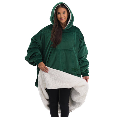THE COMFY original front view showing oversized wearable blanket and cozy fit