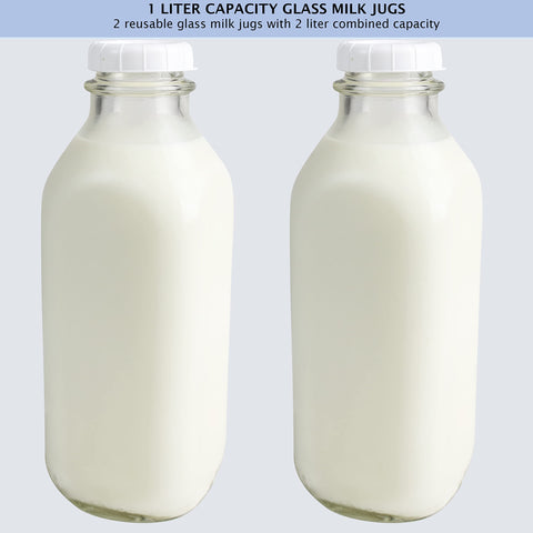 The Dairy Shoppe bottle of milk in fridge door showing compact fit and convenient storage