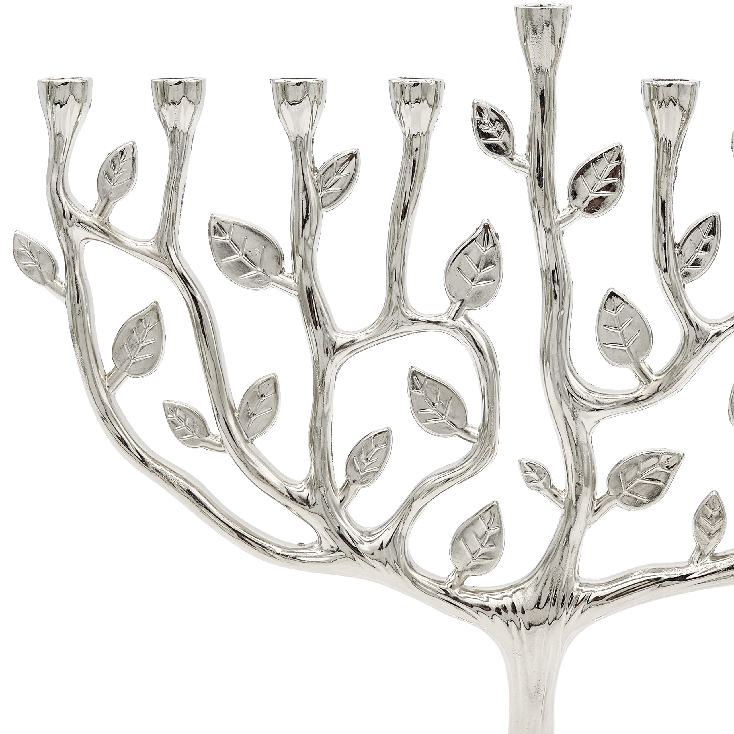 The Dreidel Company detail of Tree of Life motif offering elegant holiday symbolism