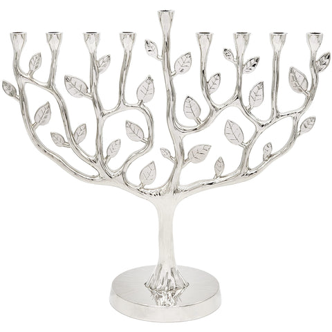 The Dreidel Company front view menorah showing full shape and stable base