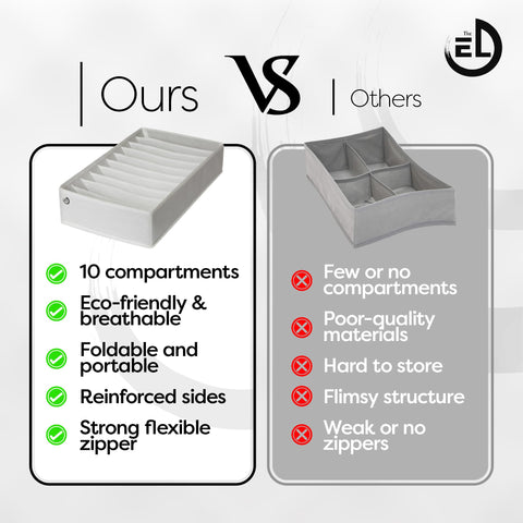 The Edit Living beside a ruler showing 40cm x 23cm x 10cm size clarity