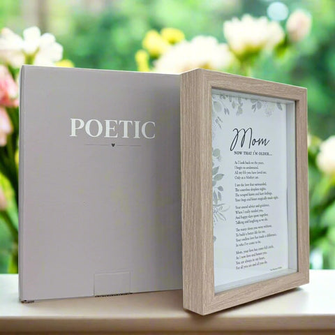 The Grandparent Gift Co. frame displayed on a desk, adds sentimental décor and warmth