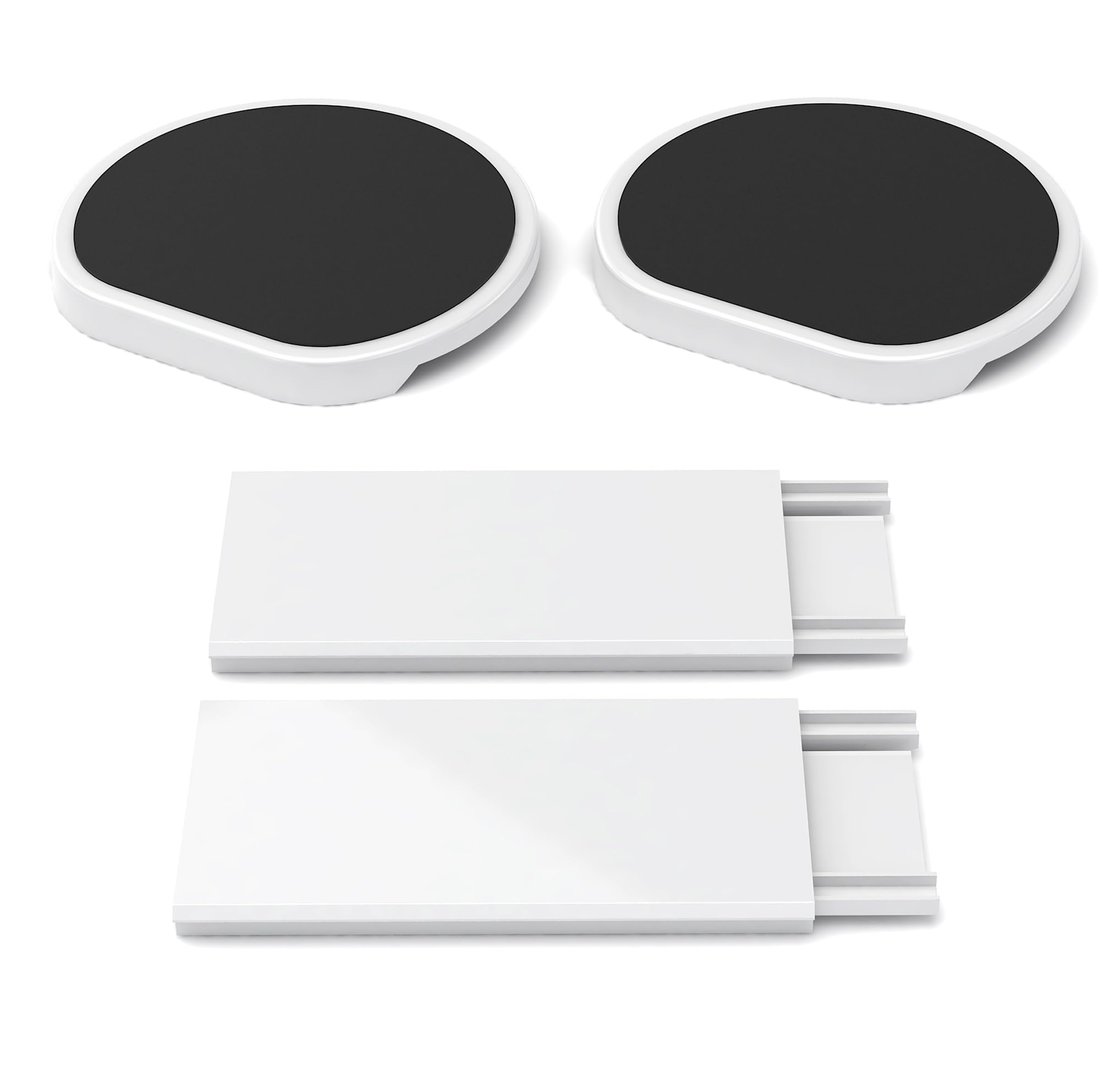 The Lazy Susan Revolution expansion pack front view shows added tracks and trays for extra storage