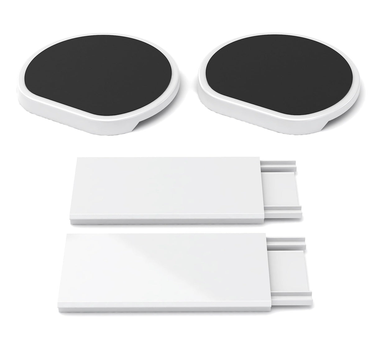The Lazy Susan Revolution expansion pack front view shows added tracks and trays for extra storage