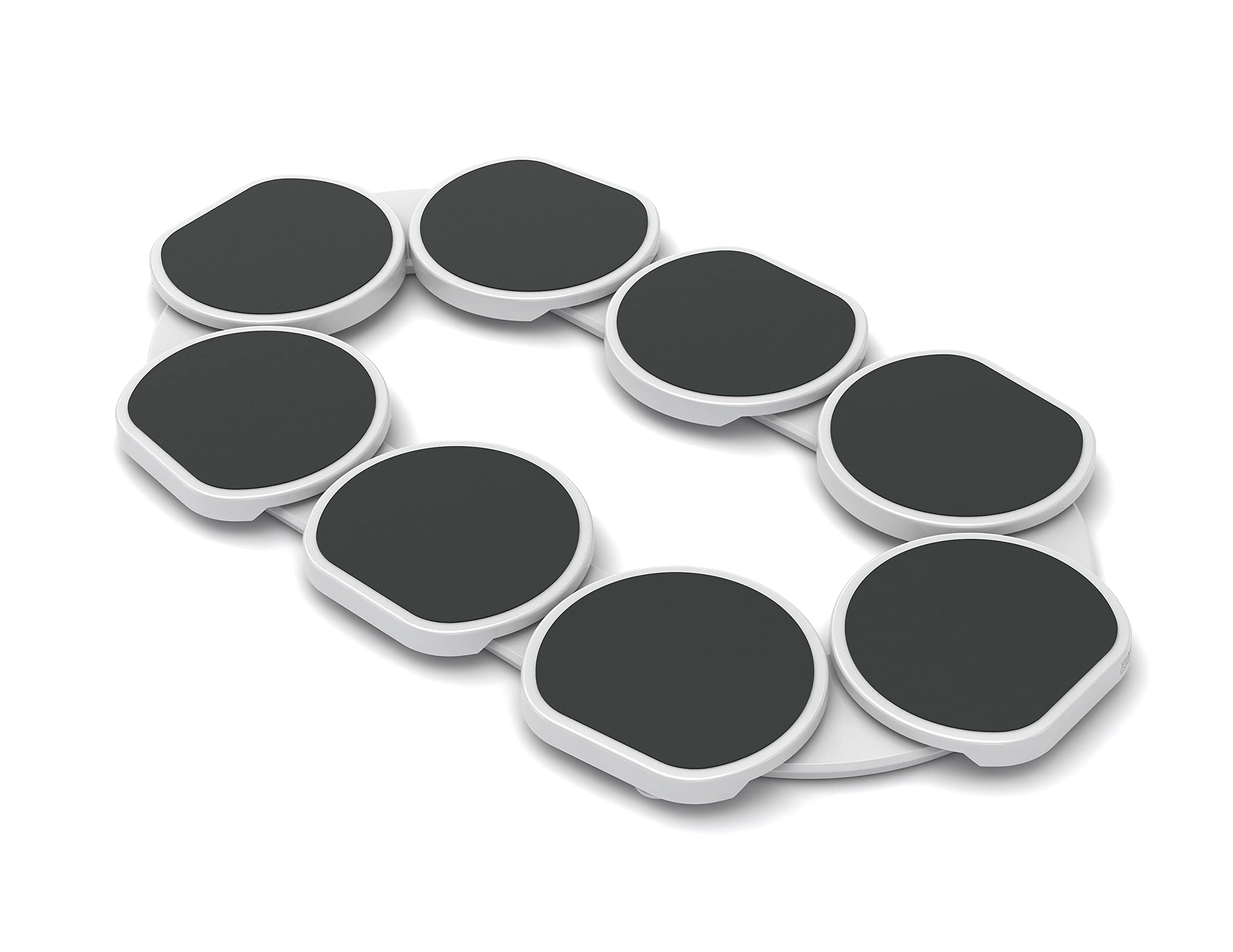 Top-down view of The Lazy Susan Revolution full set on a rectangular table for easy serving