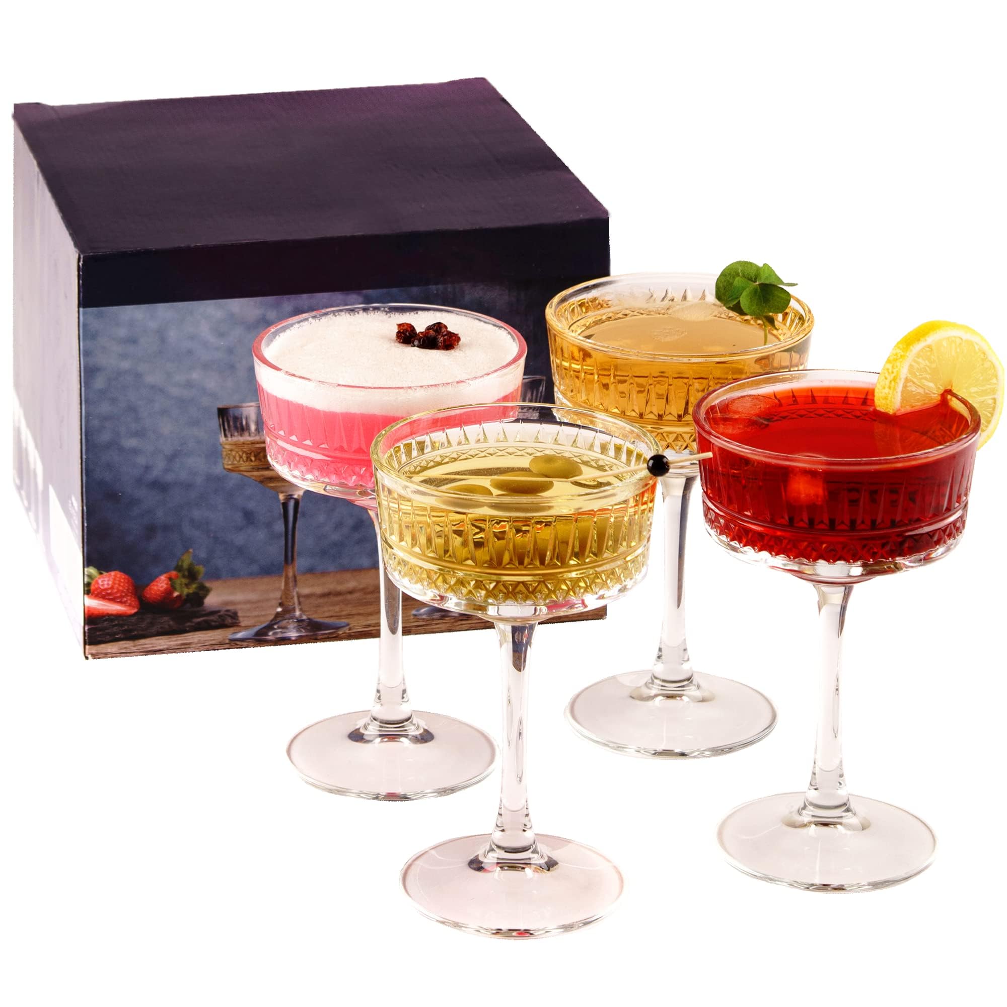 the mask el turko coupe glasses front view showing elegant styling and gift-ready packaging
