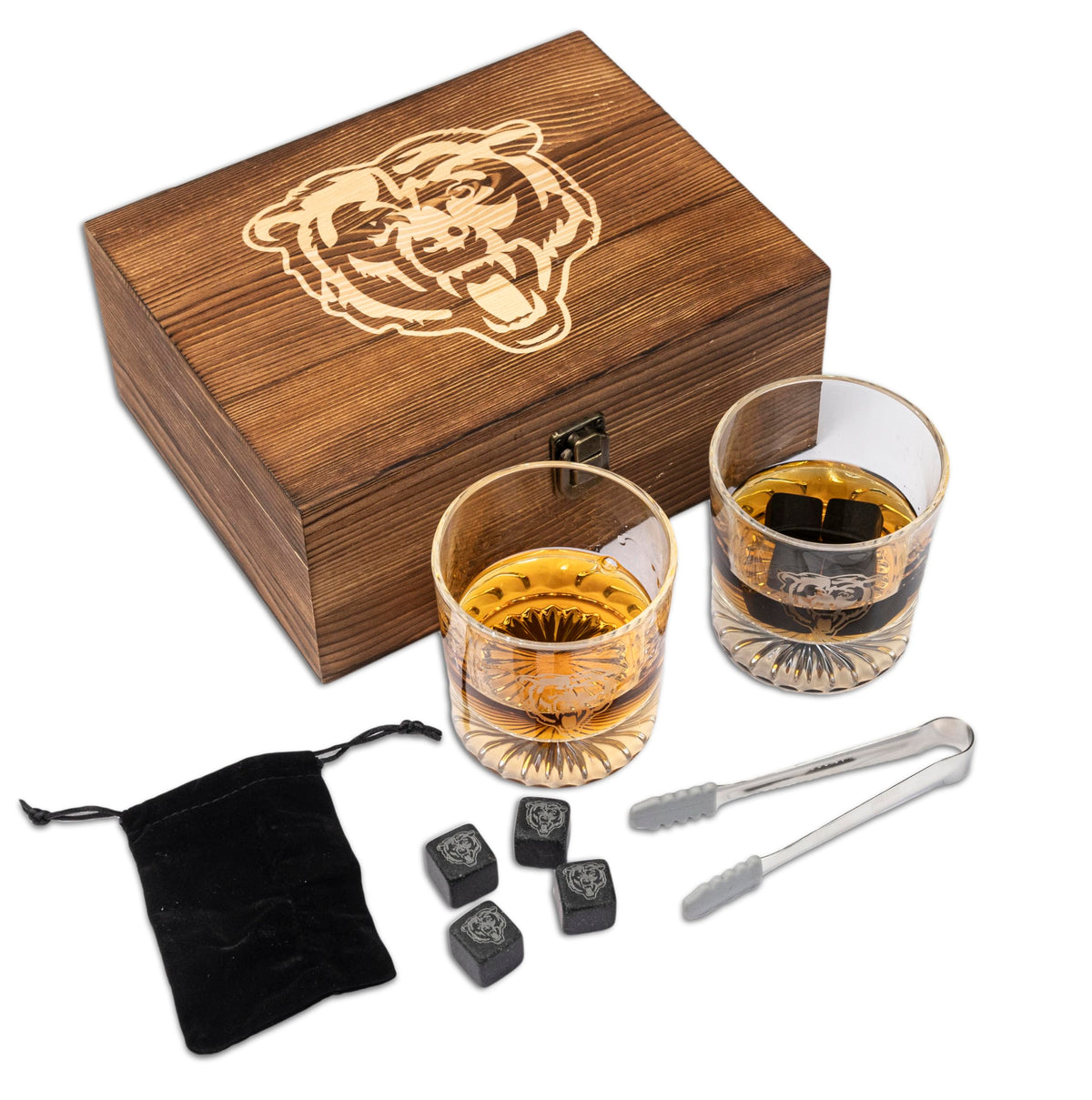 The Memory Company Chicago Bears front packaging showing team logo and organized contents