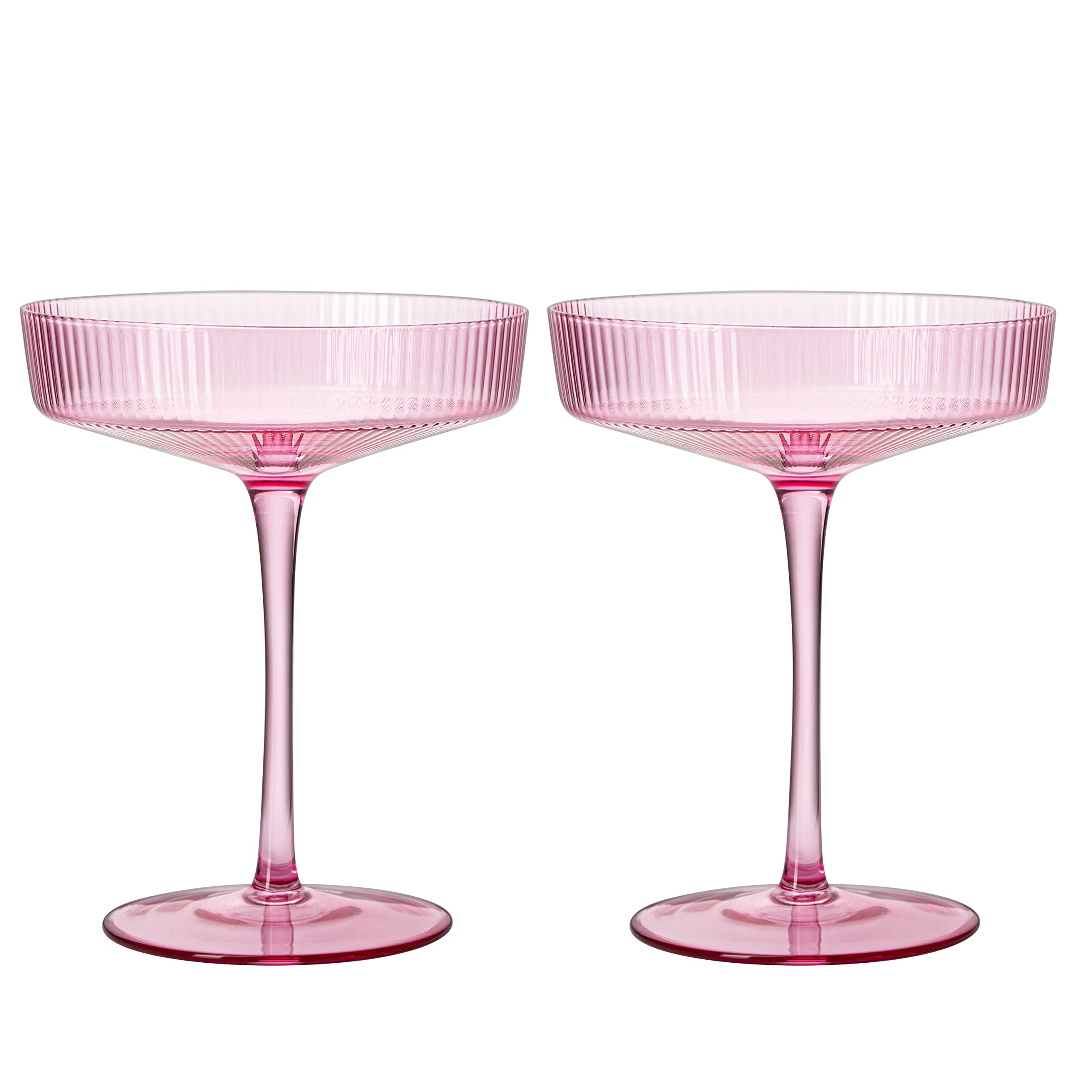 The Wine Savant coupe in romantic brunch setting shows mood-setting atmosphere benefit