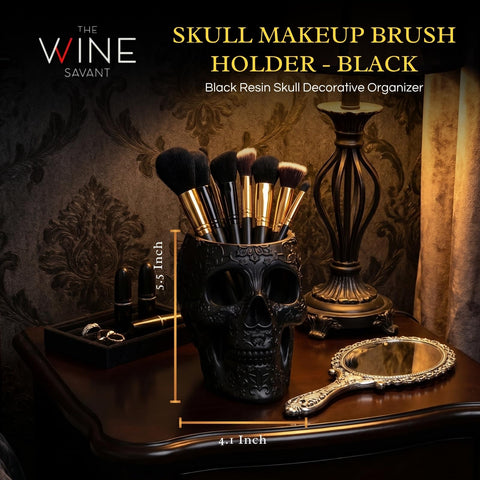 the wine savant skull side detail highlighting bone sculpting and durability